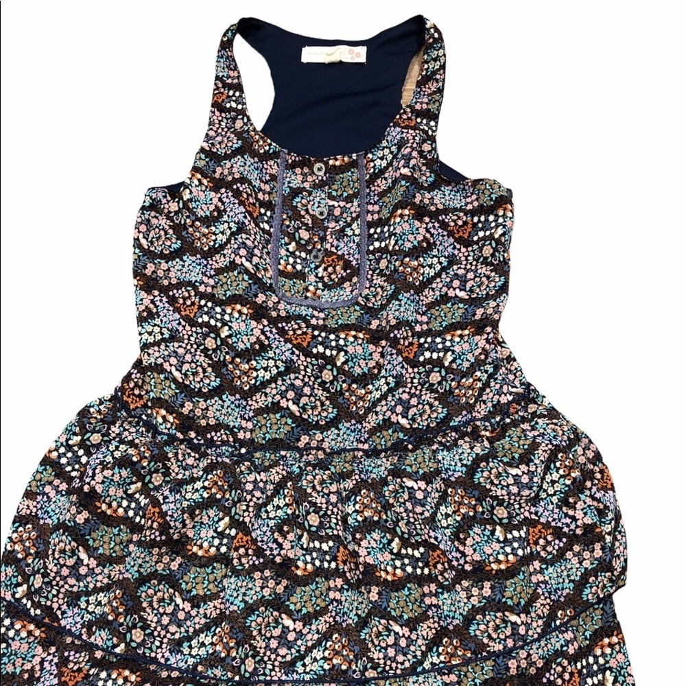 Rachael & Chloe kids size 10 floral tiered dress